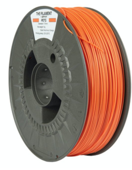 The Filament · Petg · Machinery Orange · 1.75mm · 1kg