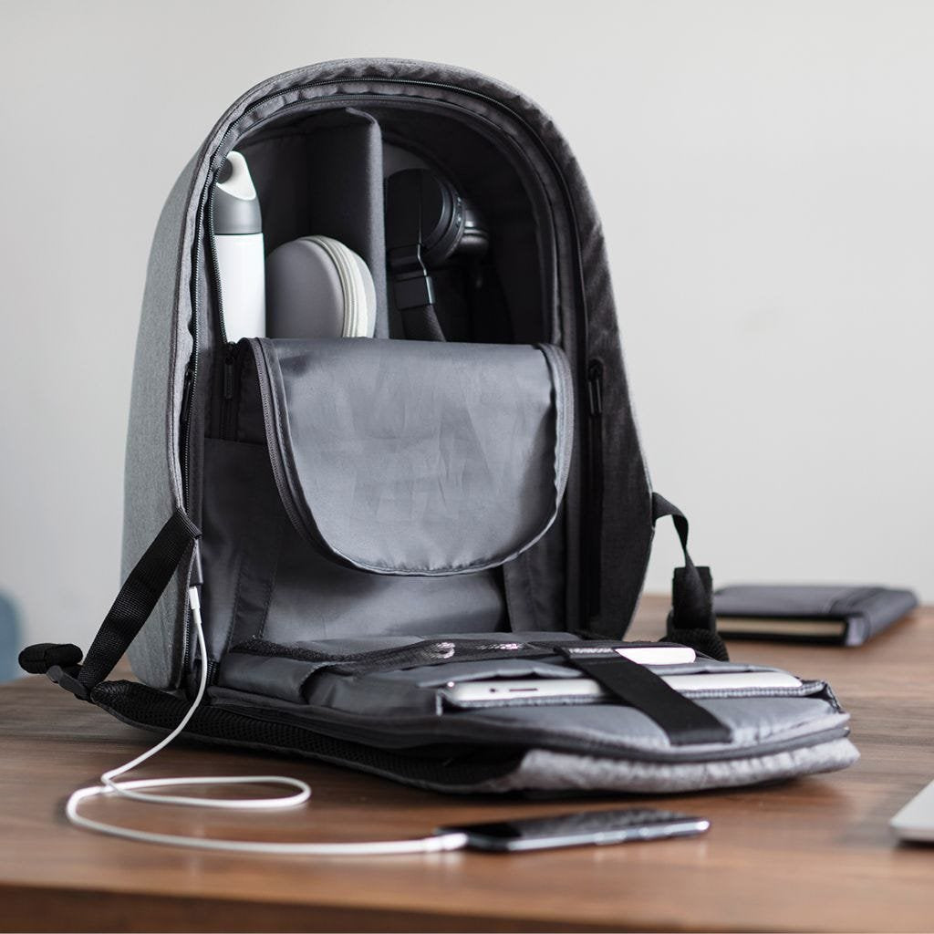 EAN 8714612115541 - XD-Design Bobby Hero XL mochila Negro, Gris Espuma, Tereftalato de polietileno (PET) imagen 14