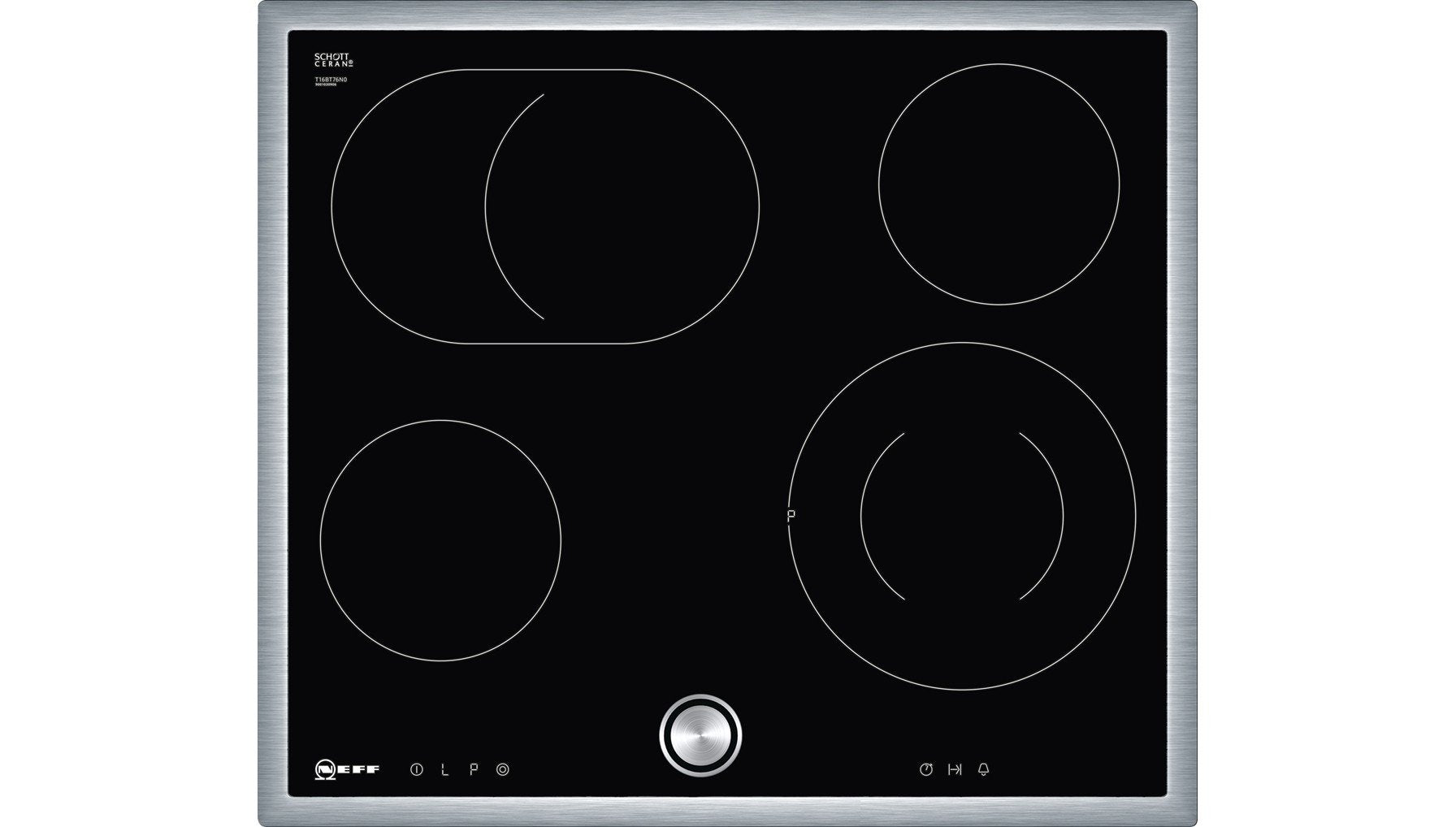 EAN 4242004190394 - Neff T16BT76N0 hobs Negro Integrado Cerámico 4 zona(s) imagen 5