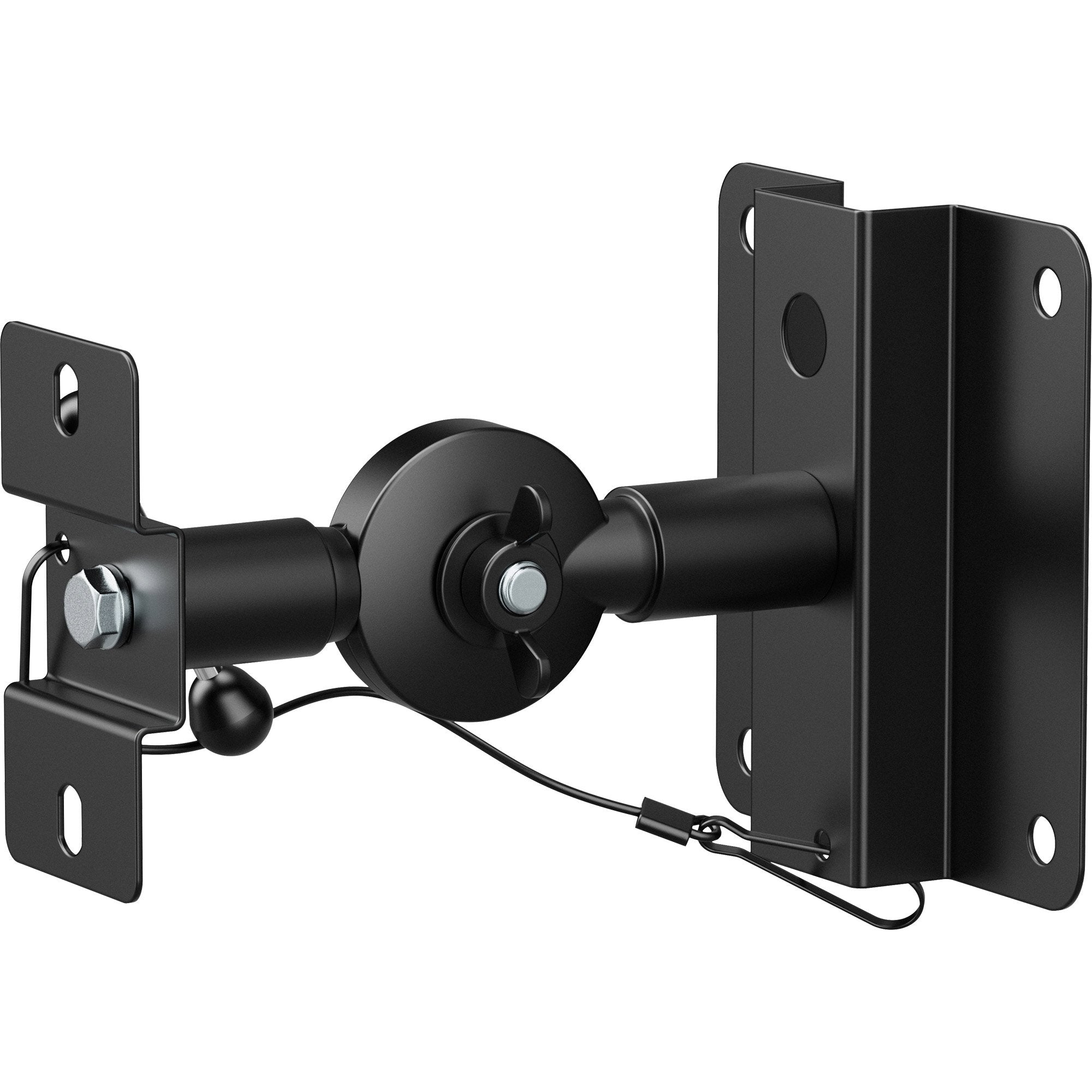 Juego De 2 Soportes De Pared Para Altavoces Inline, Negro
