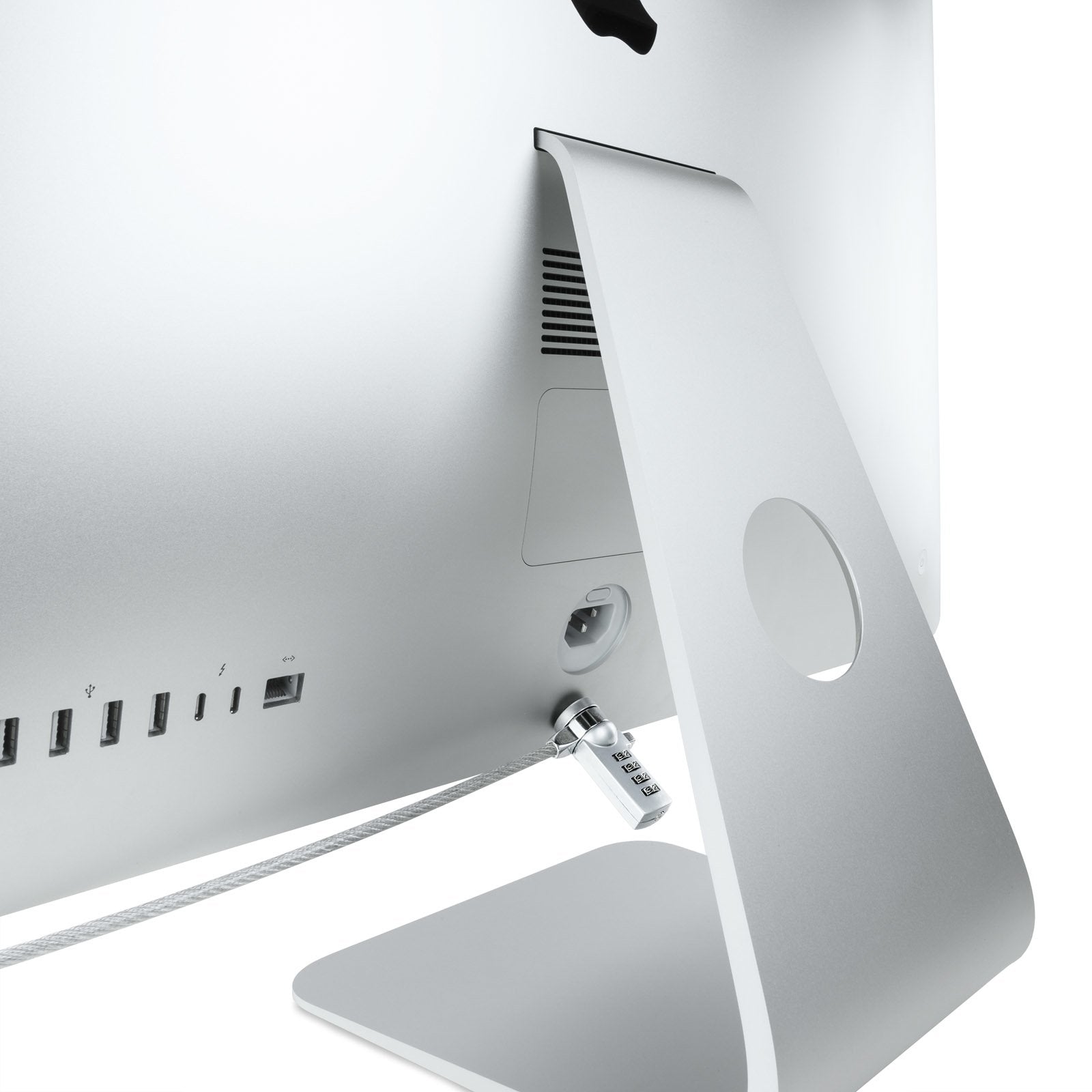 Tooq Cable De Seguridad Universal Con Combinacion Para Portatiles - Bloqueo De 4 Digitos - Acero 4.5mm - Longitud 1.50m