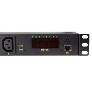 Logilink Pdu8p01 Unidad De Distribución De Energía (Pdu) 1u Negro 8 Salidas Ac