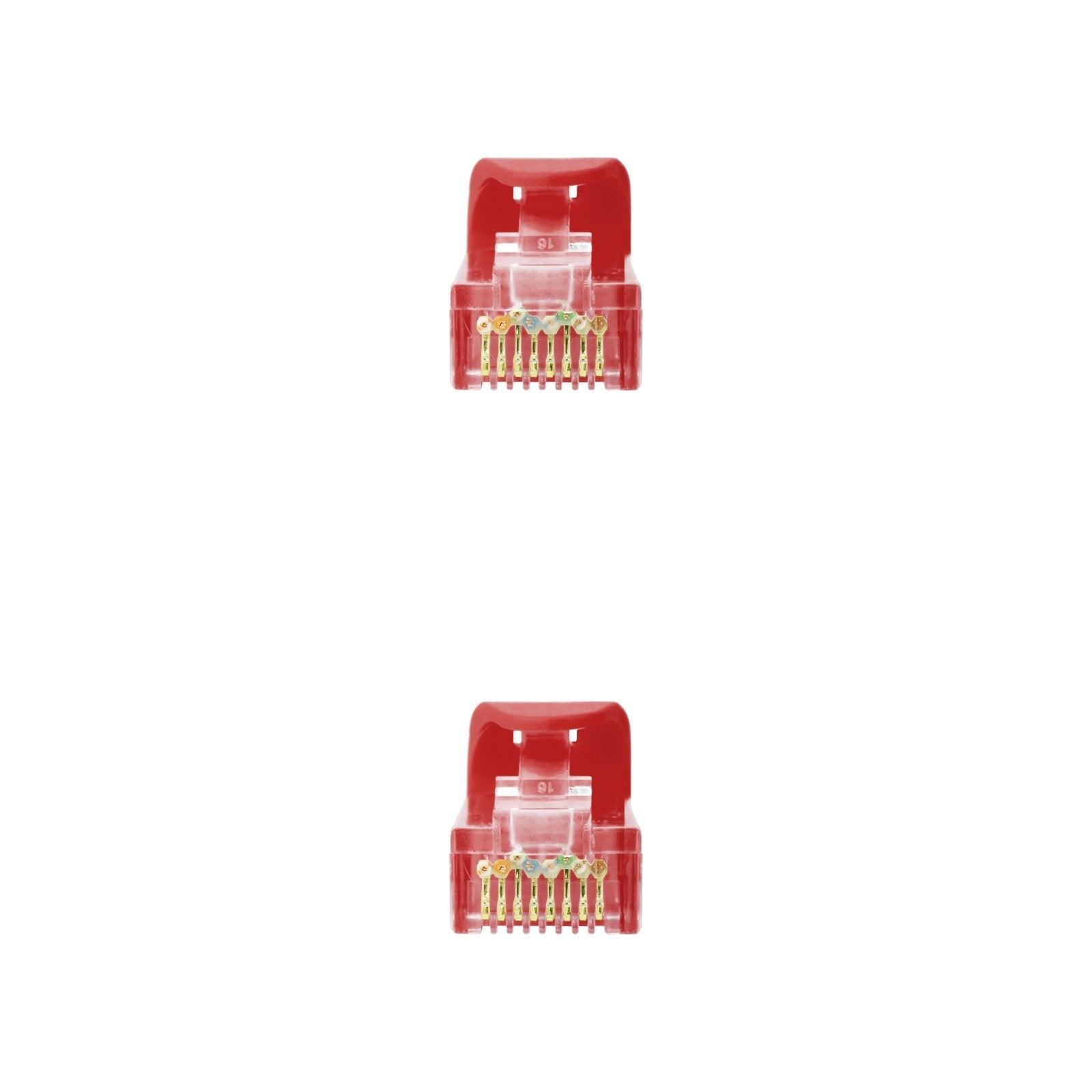 Nanocable Cable De Red Rj45 Lszh Cat.6a Utp Awg24 2m - Rojo