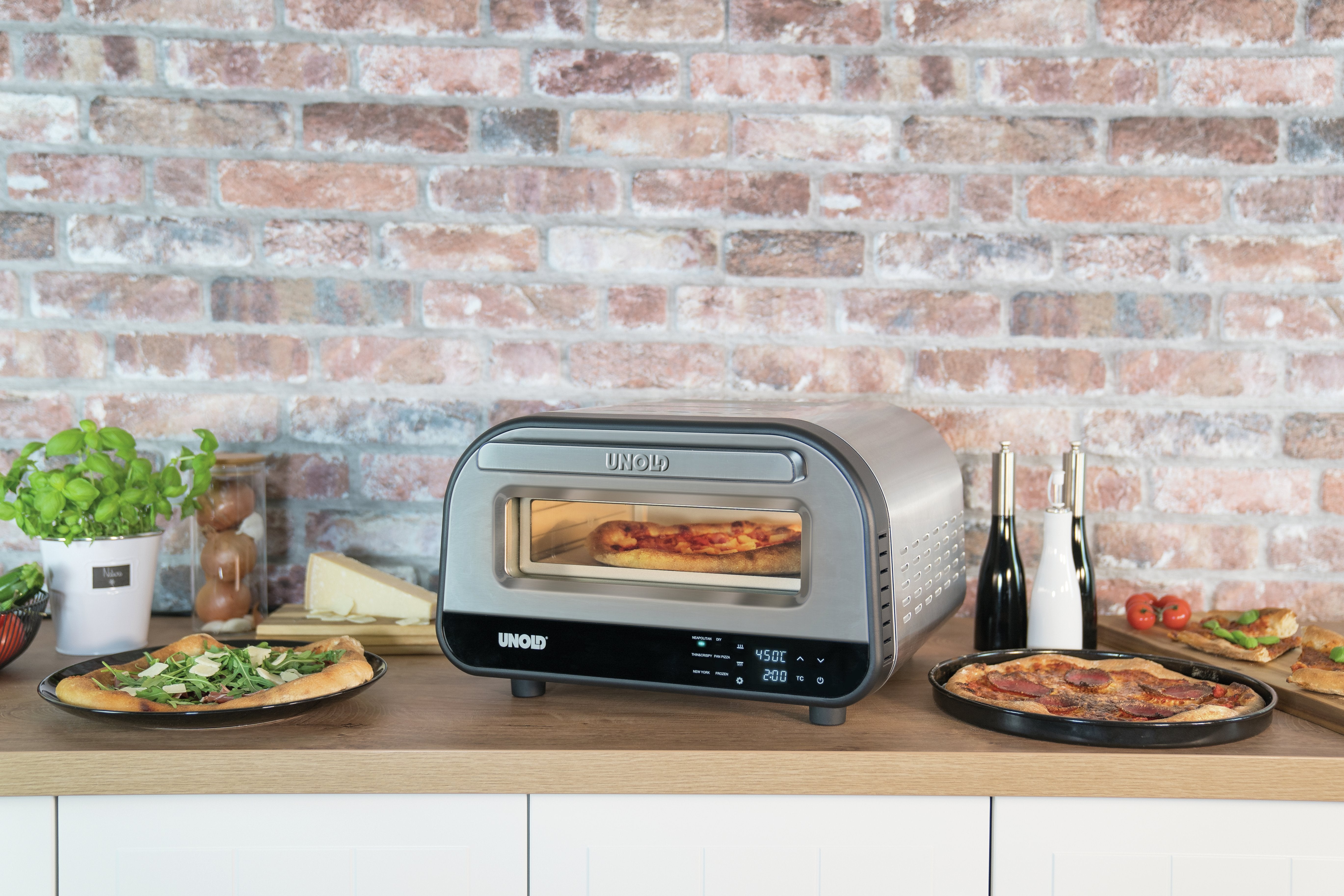 EAN 4011689688164 - Unold 68816 fabricante de pizza y hornos 1 Pizza(s) 1700 W Plata imagen 8