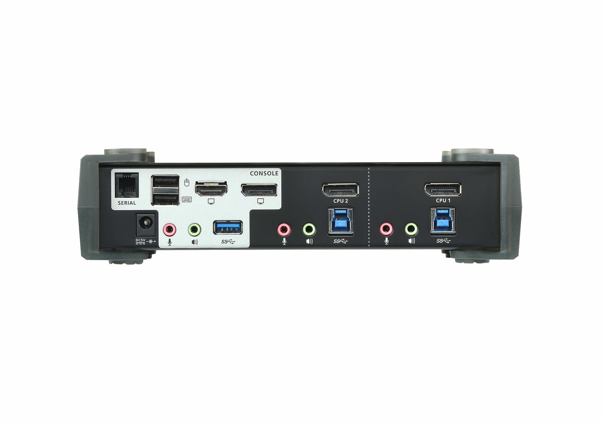 EAN 0672792007743 - ATEN CS1922M interruptor KVM Negro imagen 3