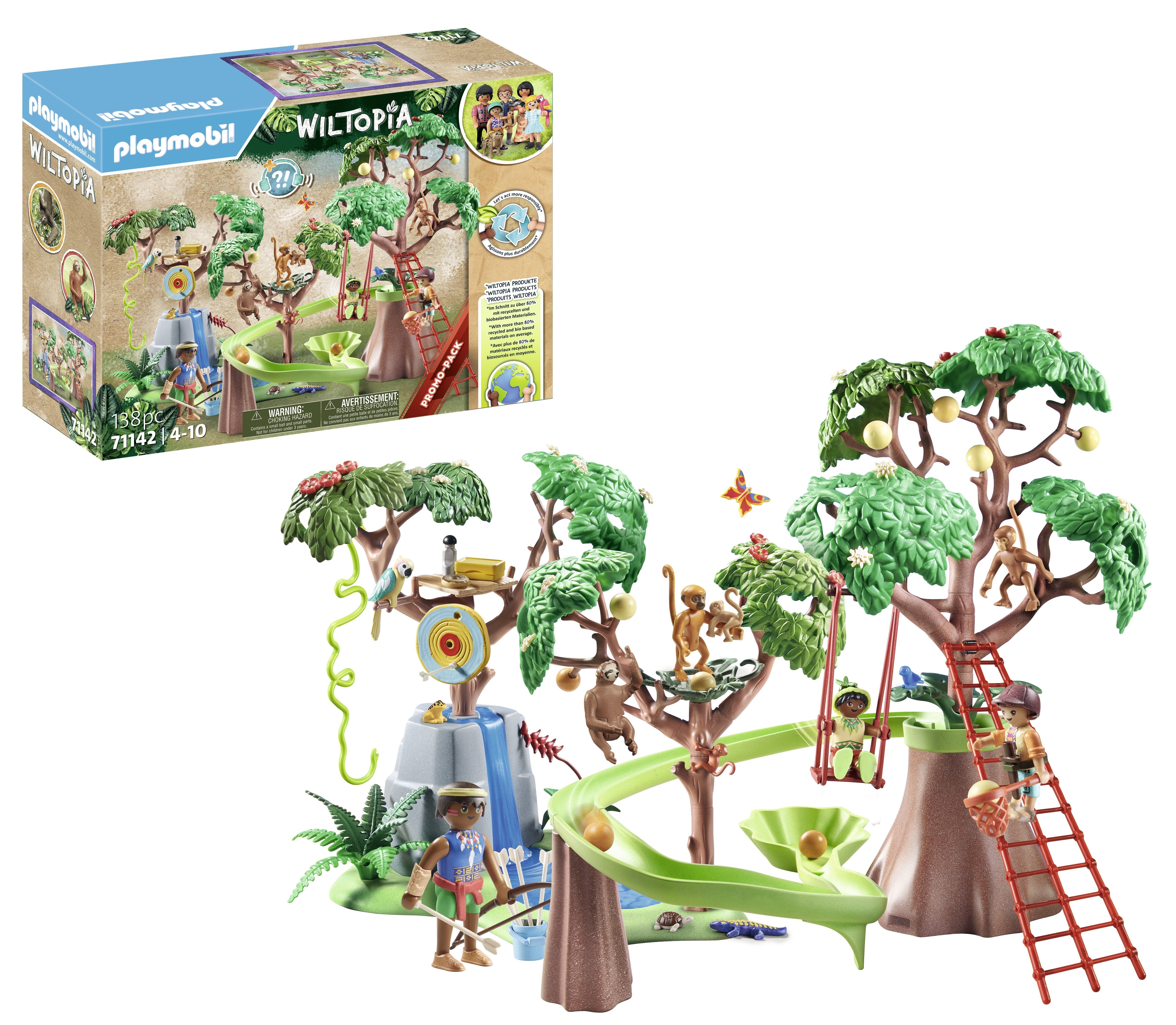 Playmobil Wiltopia Parque Infantil Jungla Tropical