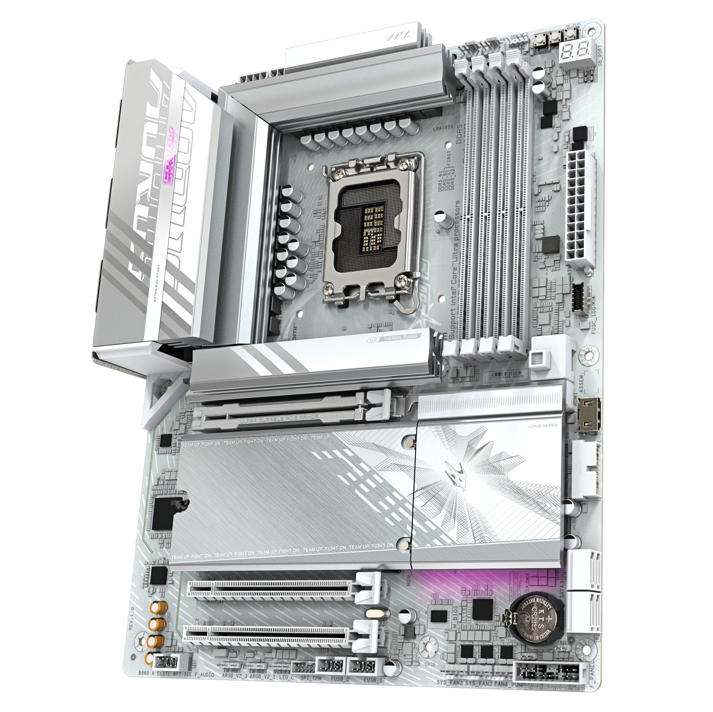 EAN 4719331866846 - GIGABYTE B860 AORUS ELITE WIFI7 ICE Intel B860 LGA 1851 (Socket V1) ATX imagen 4