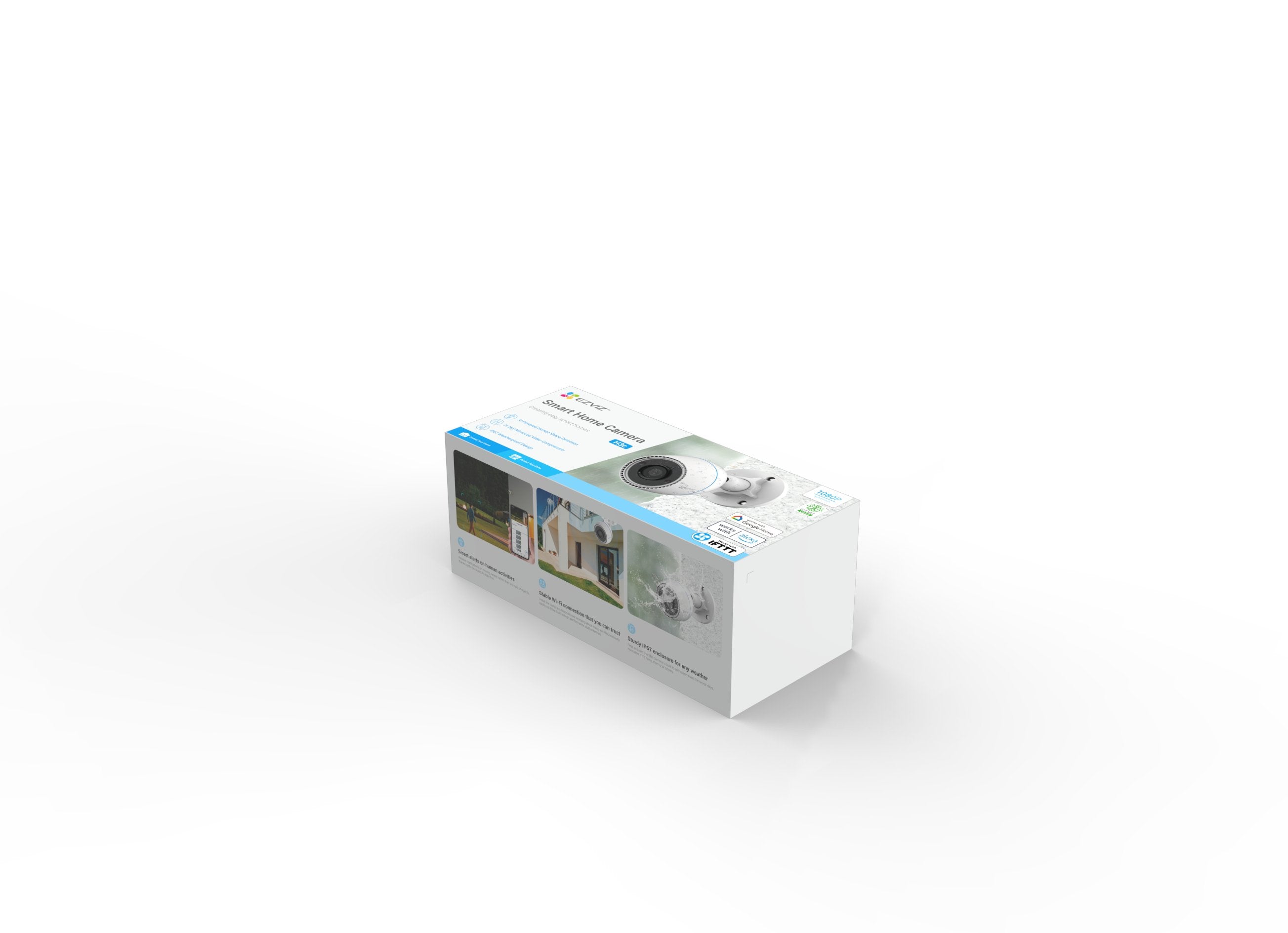 EAN 6941545614731 - EZVIZ H3c Bala (forma) Cámara de seguridad IP Exterior 1920 x 1080 Pixeles Pared imagen 15