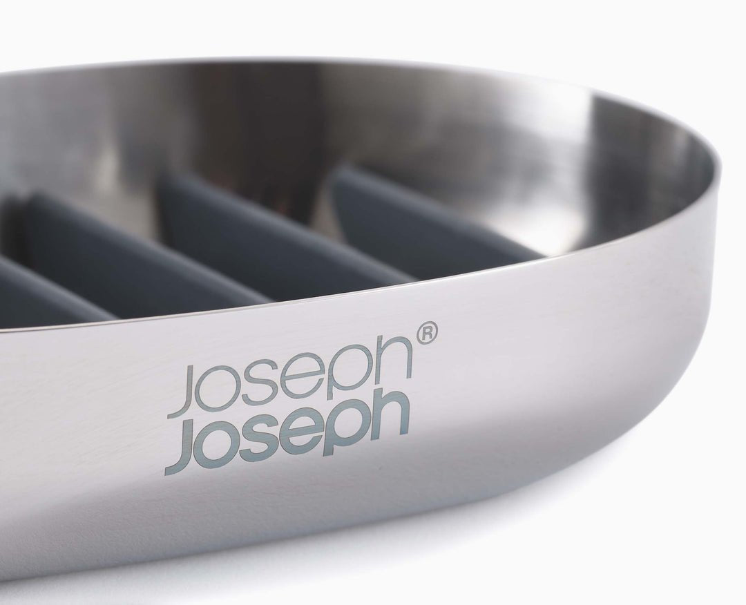 Joseph Joseph Easystore Luxe Soap Dish Stainless Steel