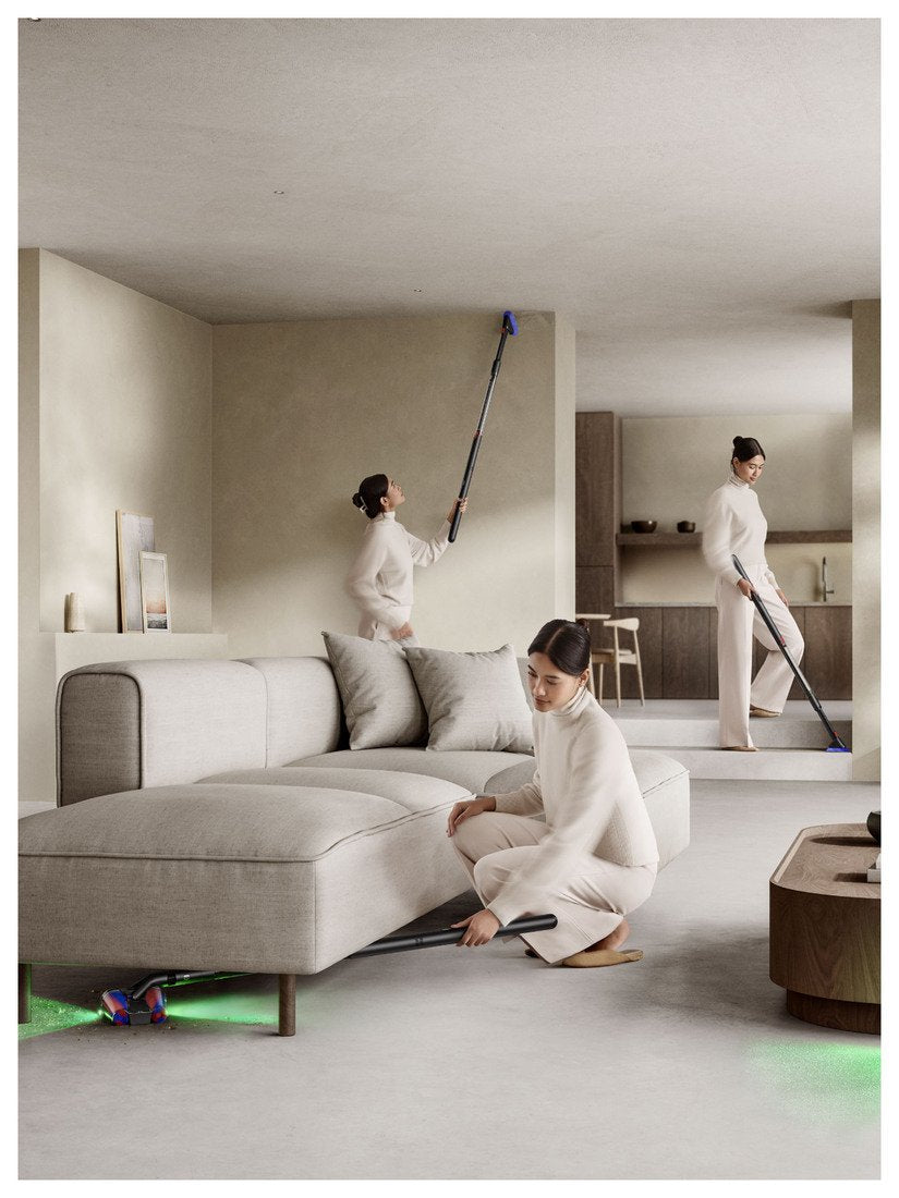 Dyson Pencilvac Fluffycones - Stabstaubsauger - Schwarz, Grau