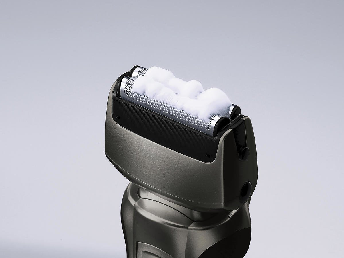 Máquina De Afeitar Panasonic Es-Rw33 De Láminas Recortadora Negro, Plata