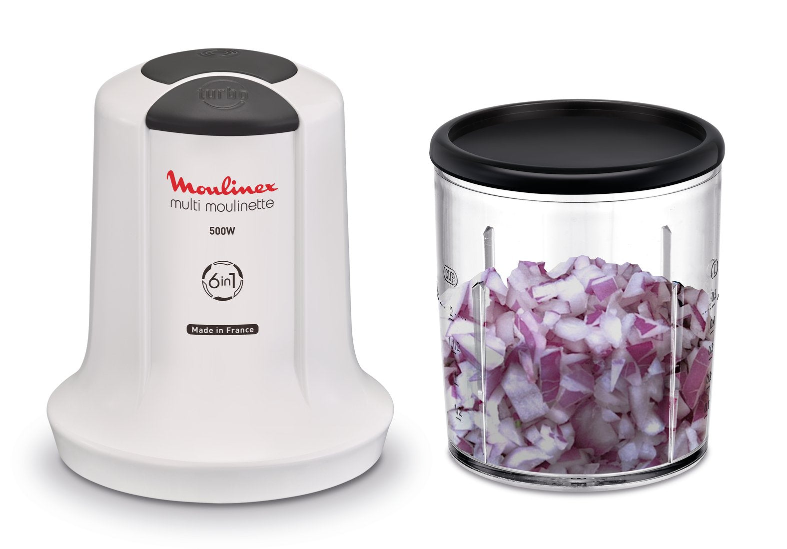 Moulinex Multimoulinette Picadora 6 En 1 500w