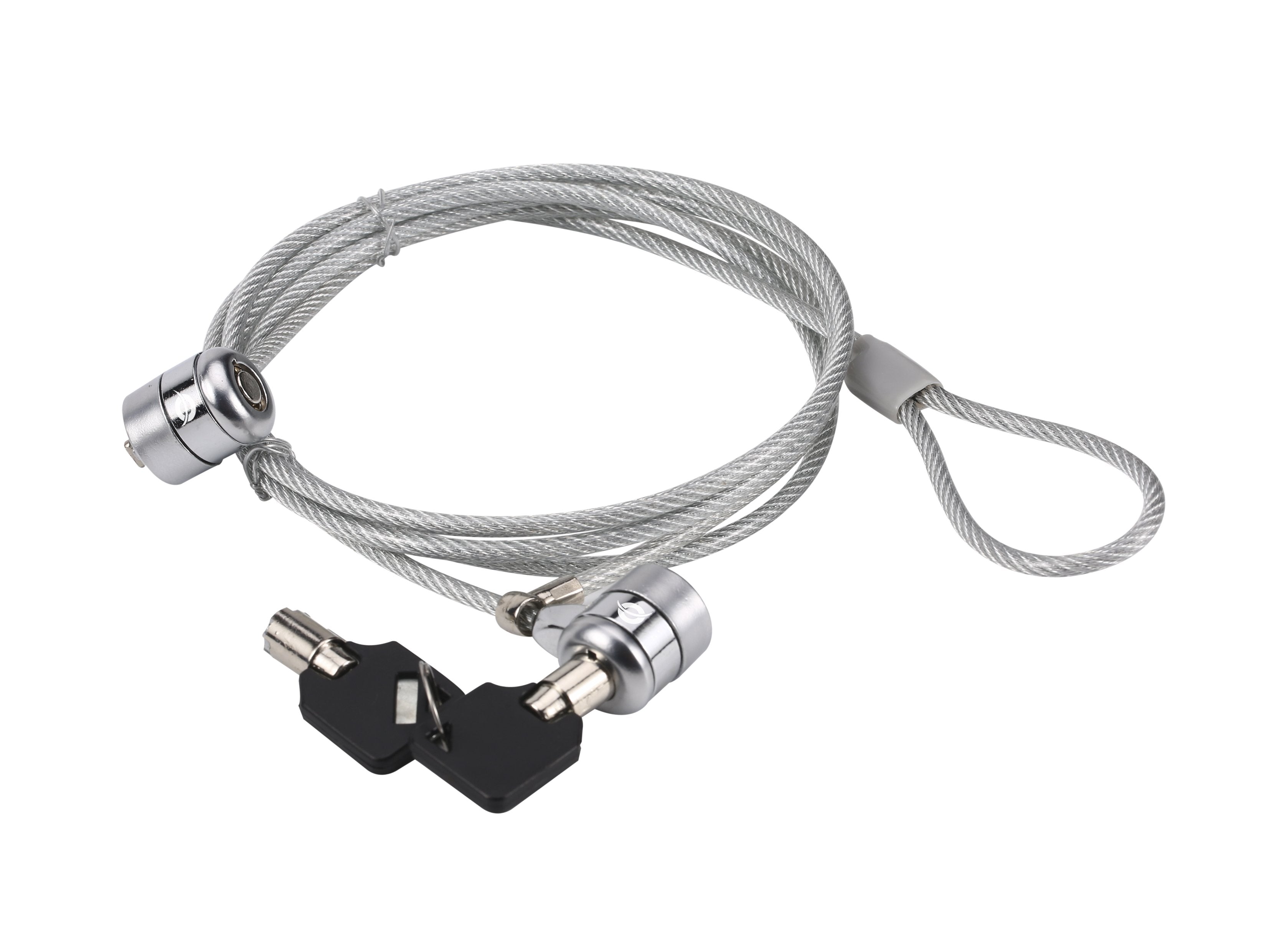Conceptronic Nbt Cerradura Con Doble Llave Para Notebook Laptop 1,5m