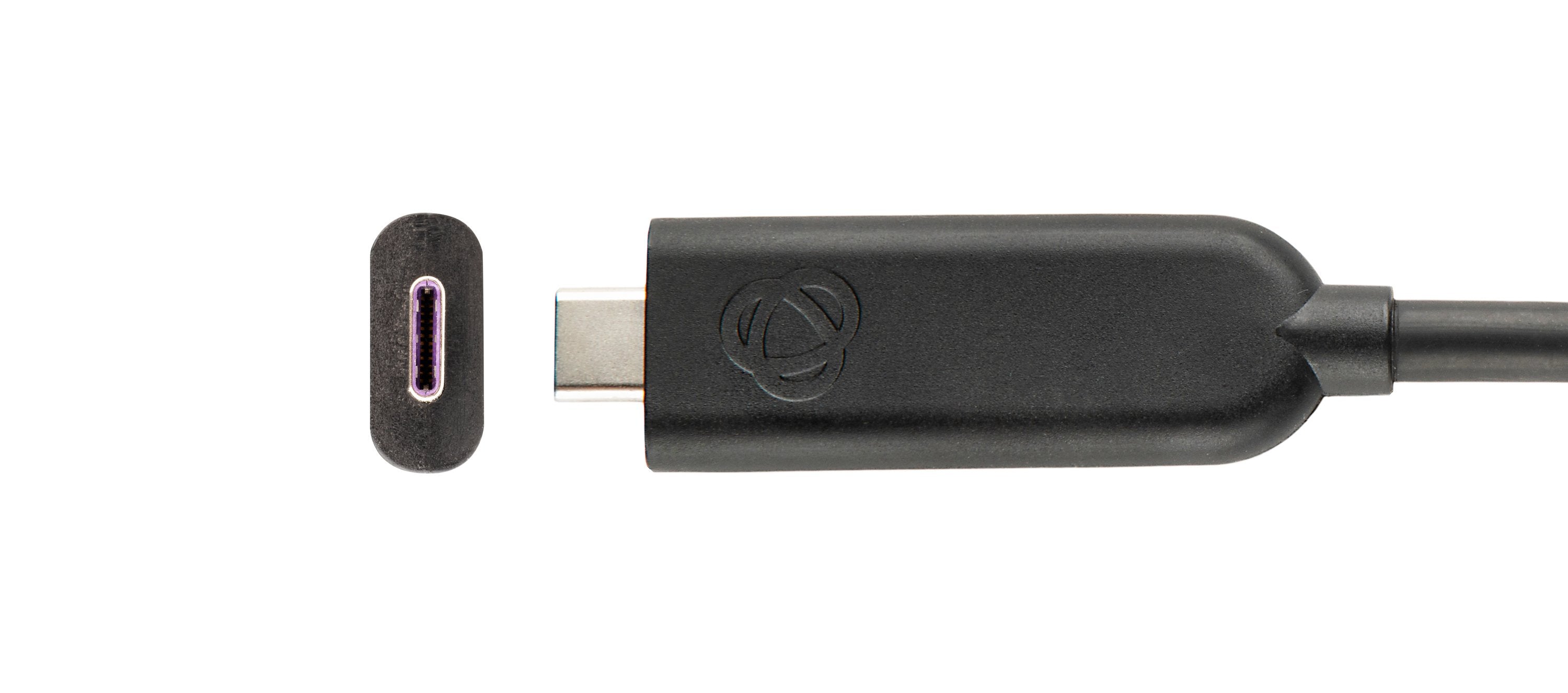 EAN 7291063098810 - Kramer Electronics CLS-AOCU32/FF-35 cable USB USB 3.2 Gen 2 (3.1 Gen 2) 10,7 m USB C Negro imagen 1