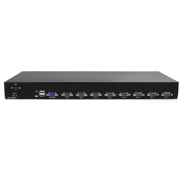 EAN 0065030837255 - StarTech.com SV831DUSBU interruptor KVM Montaje en rack Negro imagen 3