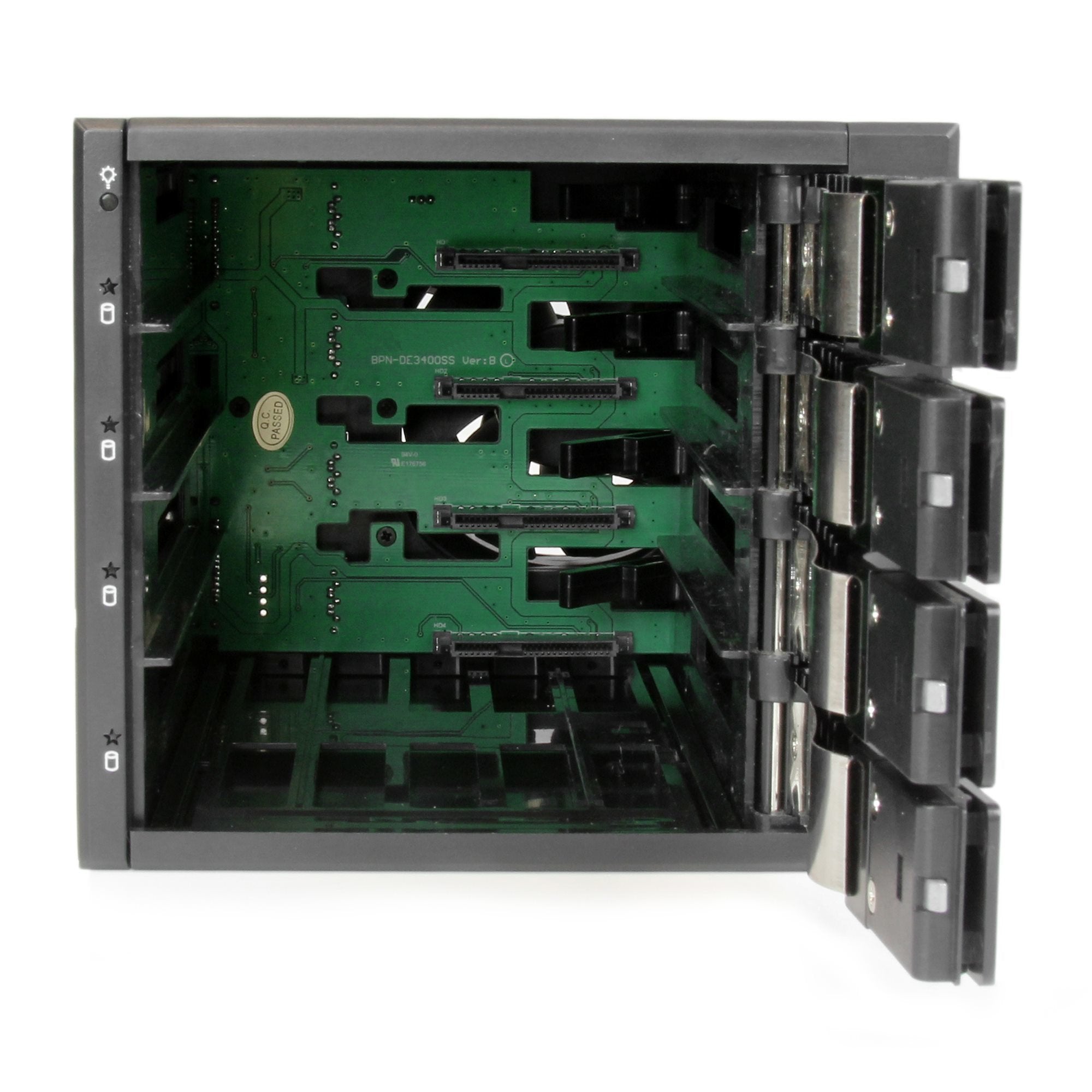 Startech Rack Movil Backplane Con 4 Bahias Hot Swa