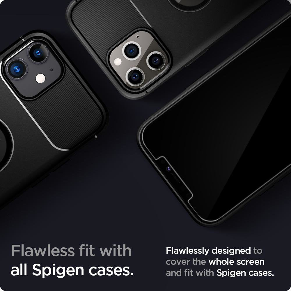 Spigen Glas.Tr Ez Fit 2-Pack Do Iphone 12/12 Pro