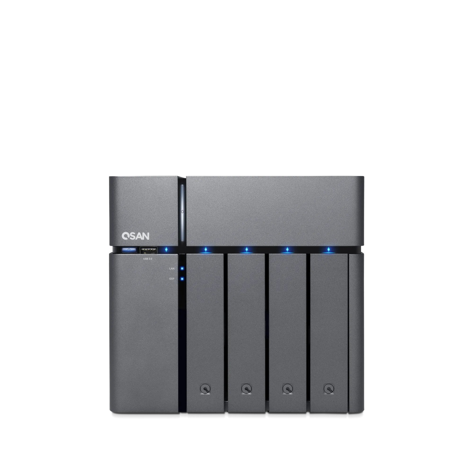 Qsan Cabina Xcubenas Xn5004t Tower 4 +1 Bay Intel Celeron 2.9 Ghz Dual-Core 8gb 5 Slots 2 Años