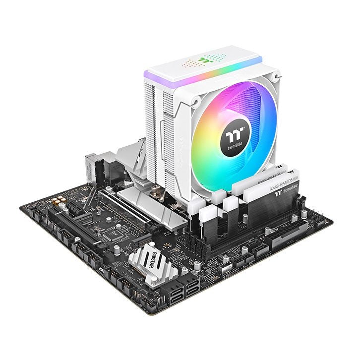 EAN 4711475647480 - Thermaltake ASTRIA 200 Procesador Refrigerador de aire 12 cm Blanco 1 pieza(s) imagen 5