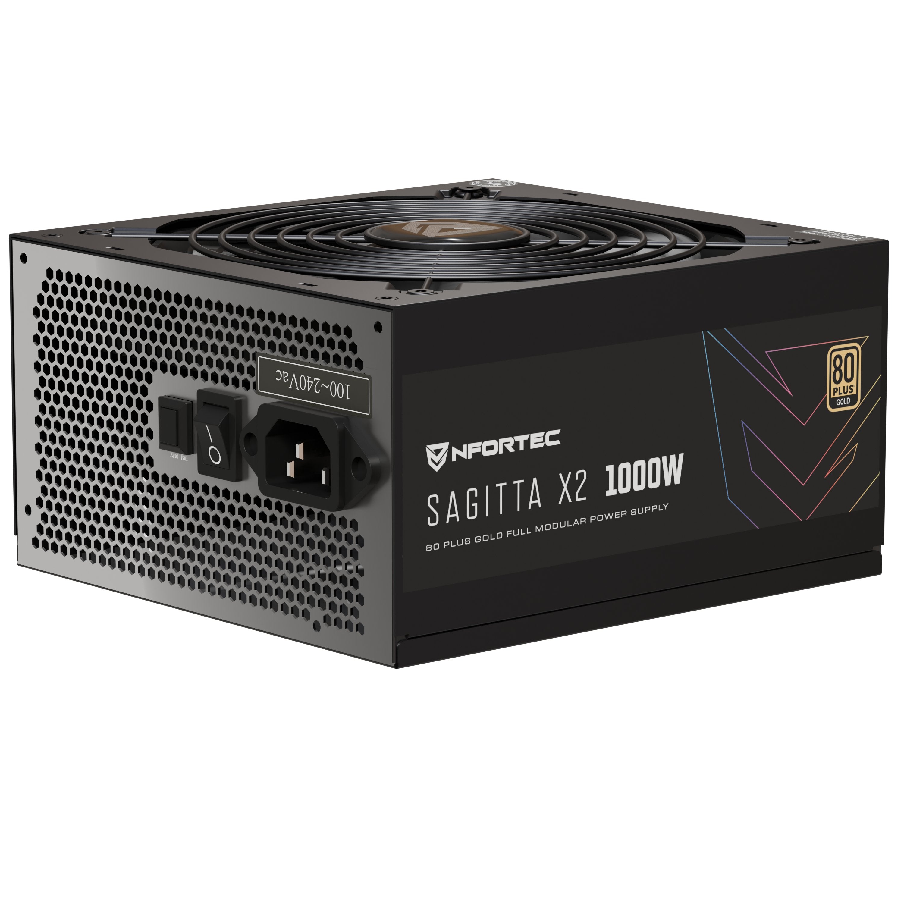 EAN 8435443722448 - Nfortec NF-PSU-SAGITTAX2-FM-1000W unidad de fuente de alimentación 20+4 pin ATX ATX imagen 4