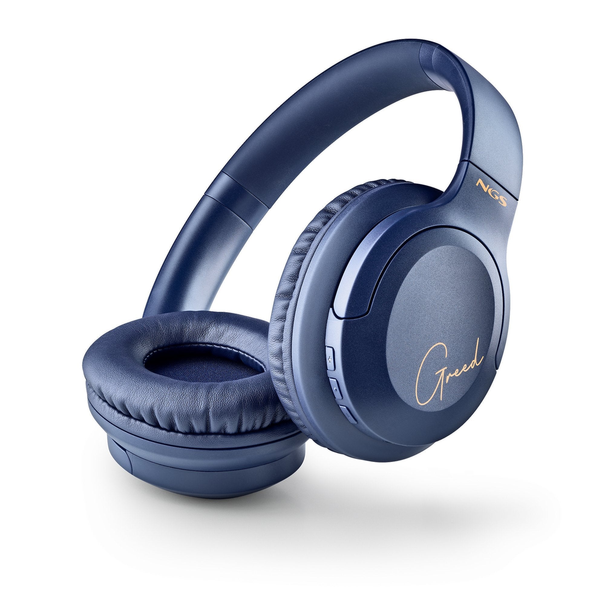 Auriculares Inalámbricos Ngs Artica Greed Con Micrófono Bluetooth Azul