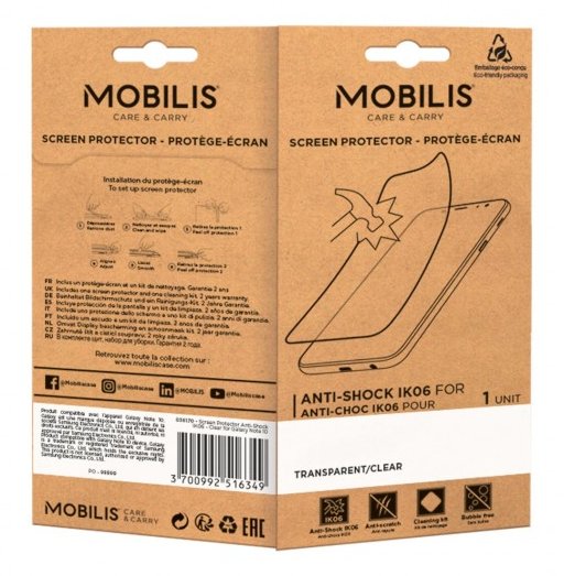 EAN 3700992525426 - Mobilis 036254 protector de pantalla o trasero para teléfono móvil Protector de pantalla anti-reflejante imagen 3