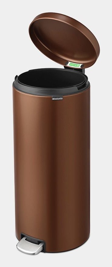 Brabantia Pedal Bin Newicon 30 Liter Warm Bronze