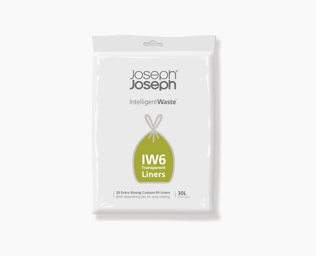 Joseph Joseph Bin Liners 20 Pcs. , 30 L Transparent