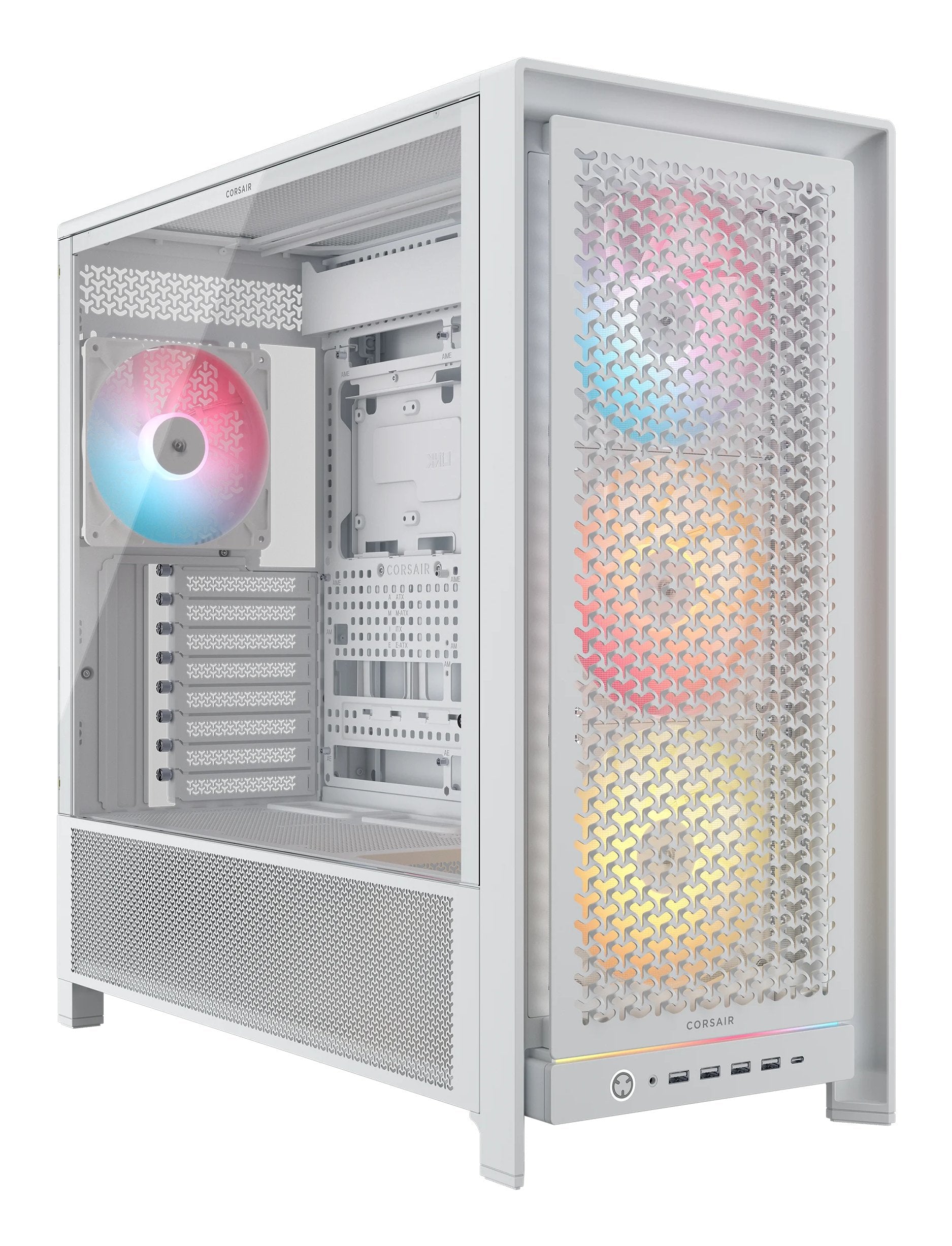 EAN 840440491309 - Corsair FRAME 5000D RS ARGB Midi Tower Blanco imagen 1