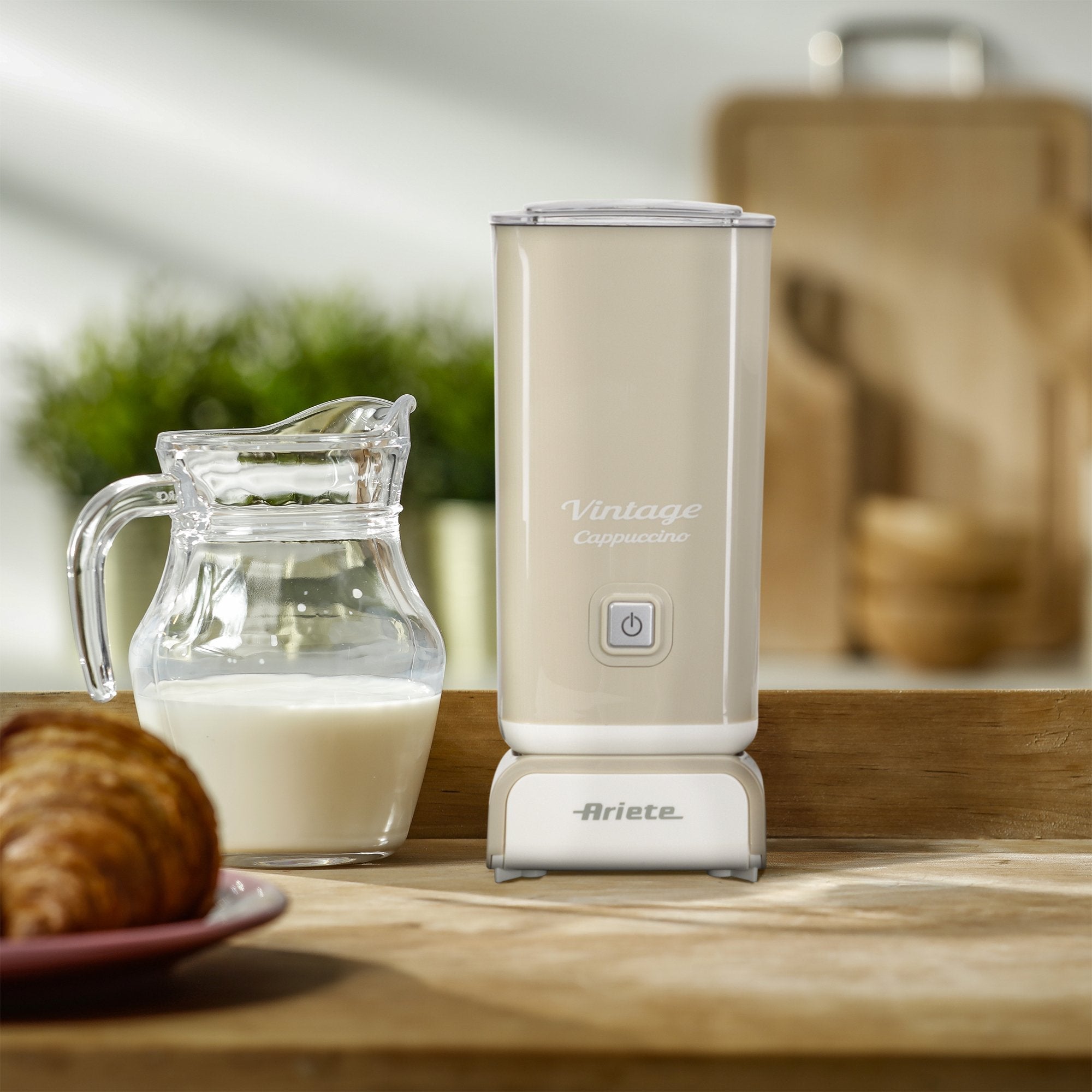 Espumador De Leche Ariete Vintage Beige