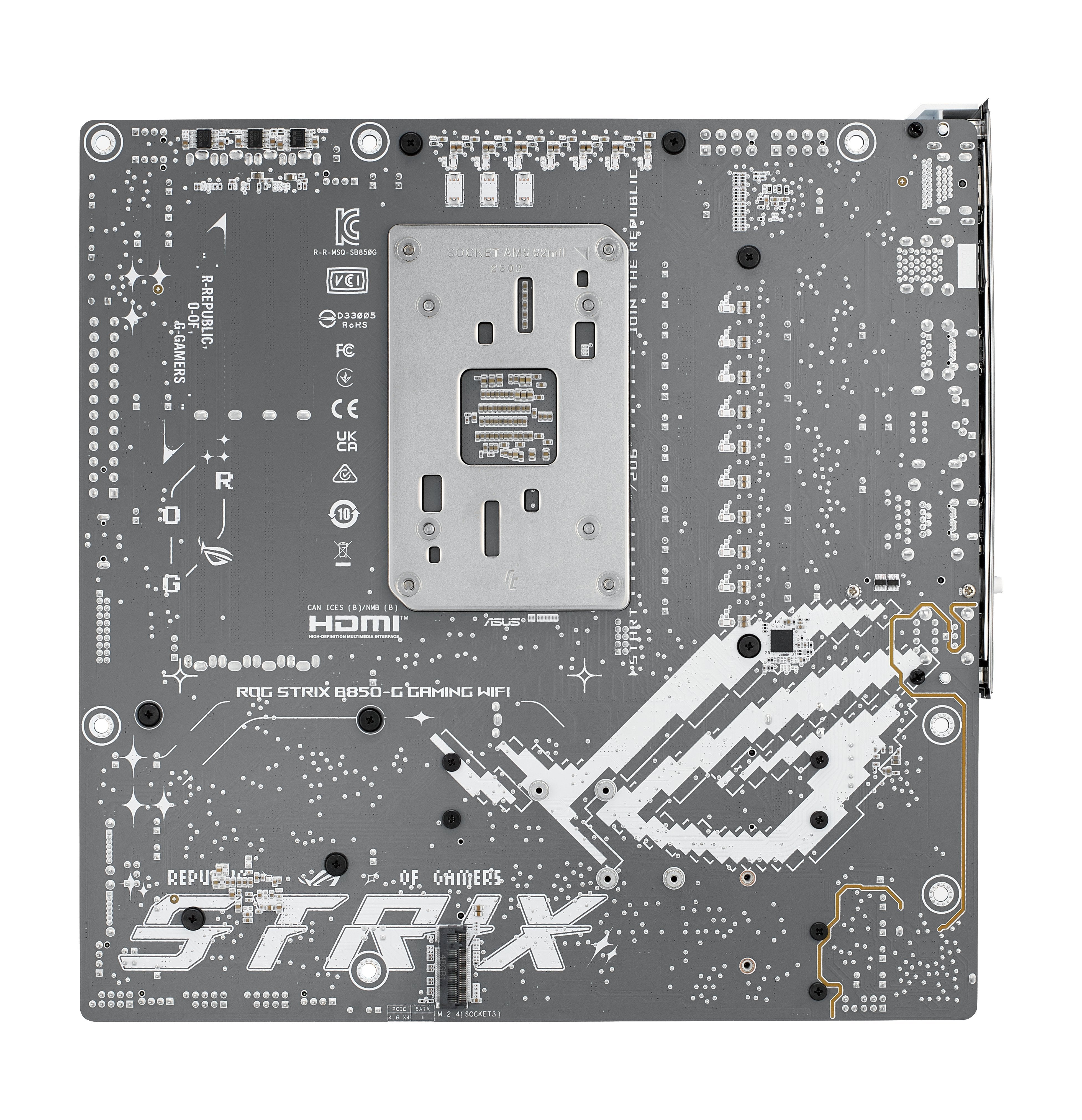 EAN 4711636092265 - ASUS ROG STRIX B850-G GAMING WIFI AMD B850 Zócalo AM5 micro ATX imagen 7