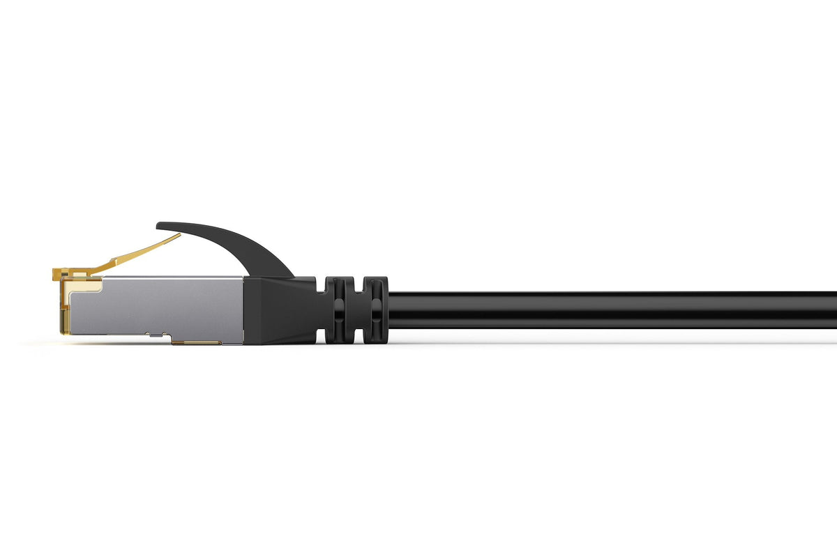 Digitus Cat 6a S/Ftp Outdoor-Cable De Red, Pe, 10 Unidades, 5 M, Cat6a, S/Ftp (S-Stp), Rj-45, Rj-45, Negro
