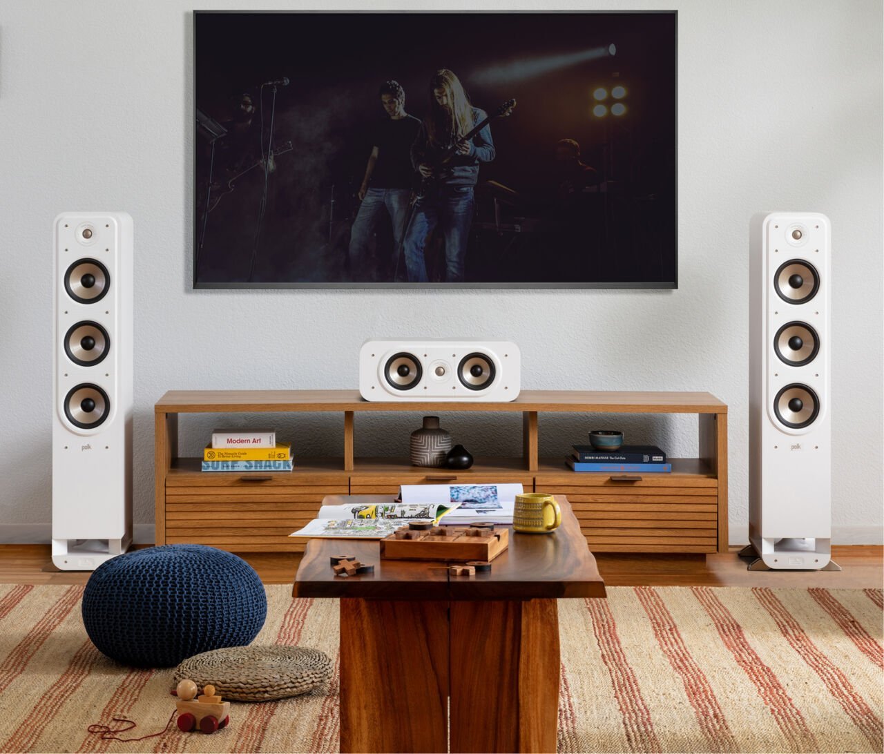 EAN 0747192134334 - Polk Audio SIGS60EWT De 5 vías Blanco Alámbrico imagen 10