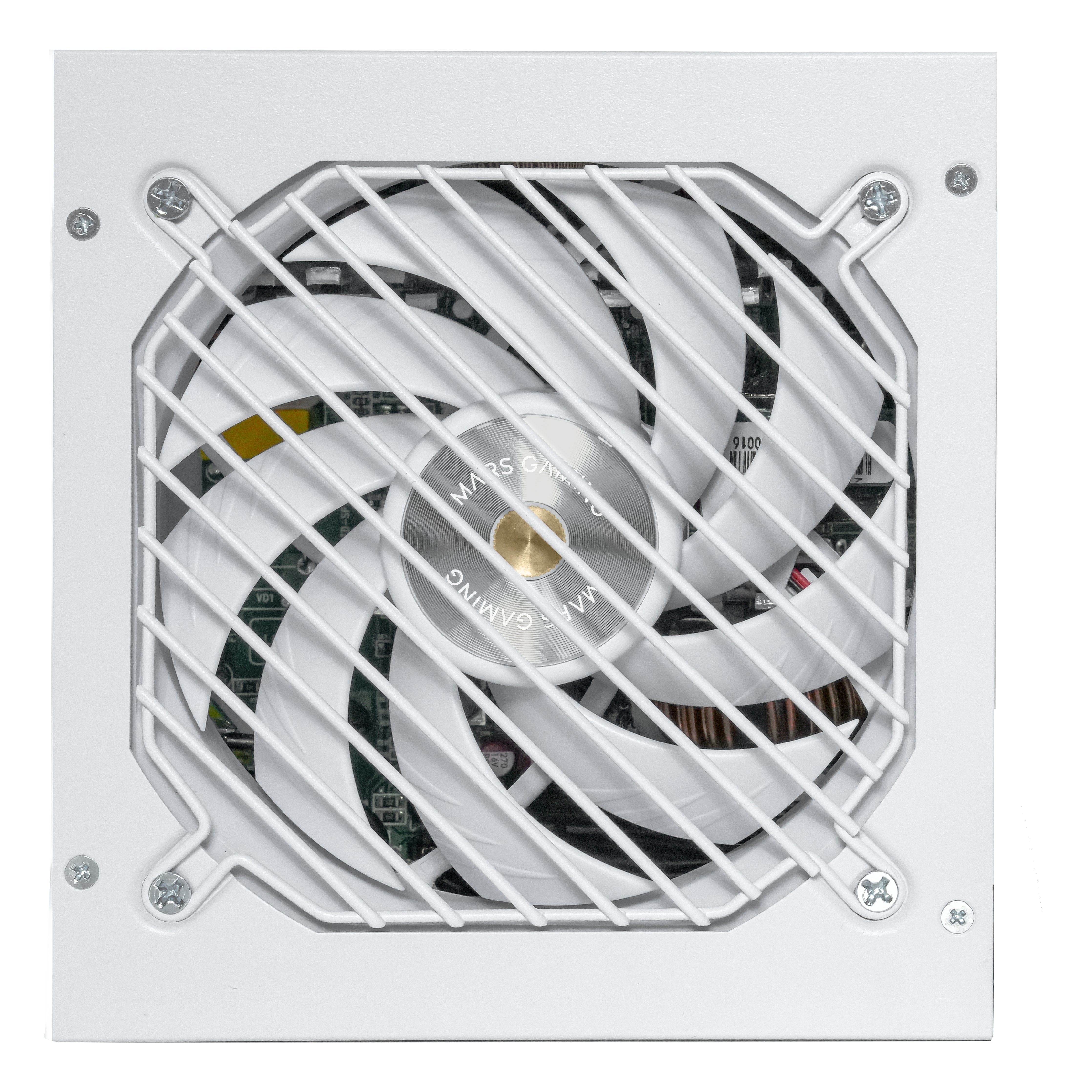 Fuente Alim. 750w Si Modular 80+ Bronze Blanco Mars Gaming 750w / Silencioso / 90% Eficiencia / Ventilador 140mm