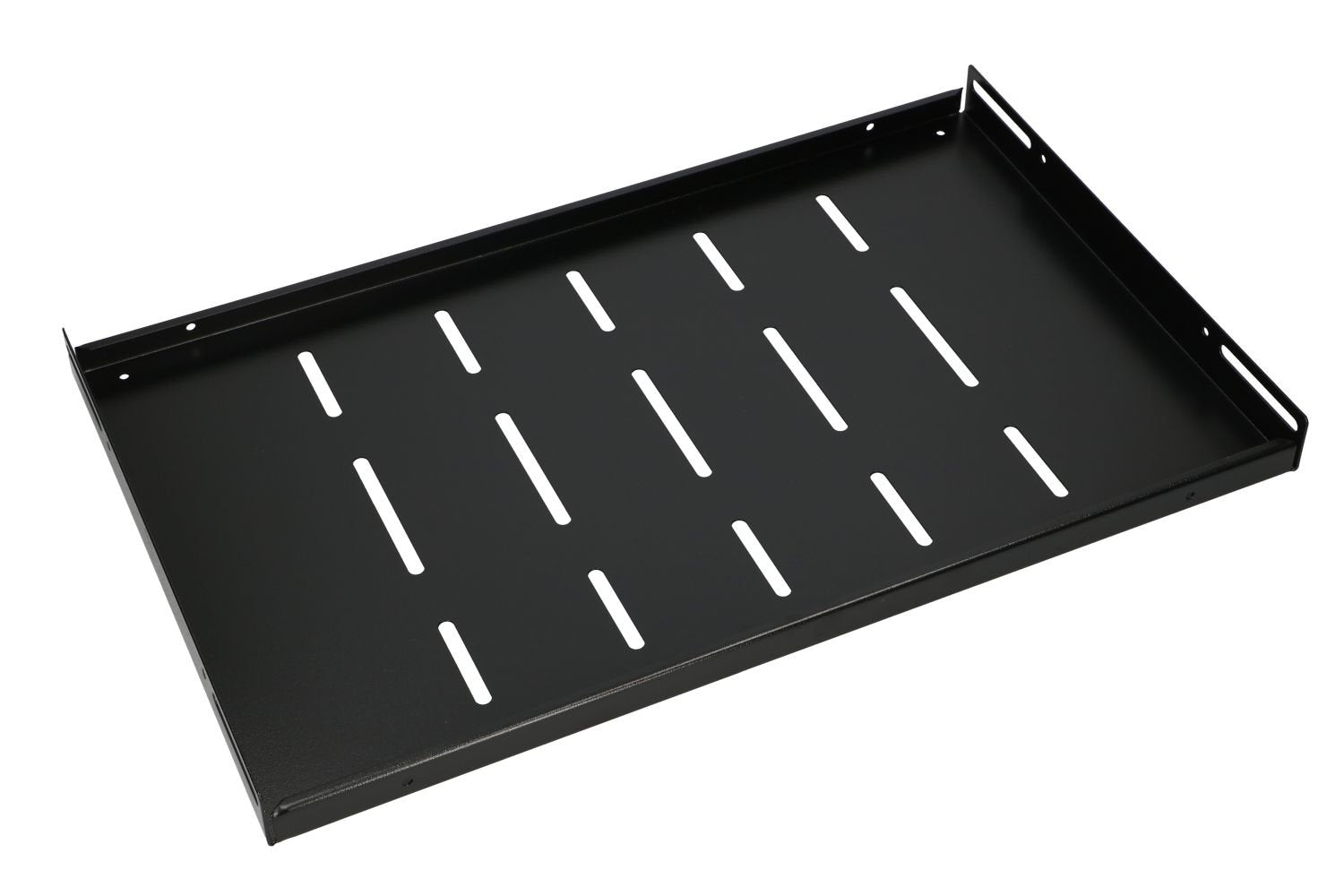 EAN 5903148912738 - Extralink SHELF 1U FOR WALL CABINETS 19\" 300MMX1U BLACK Cajón metálico para rack imagen 1