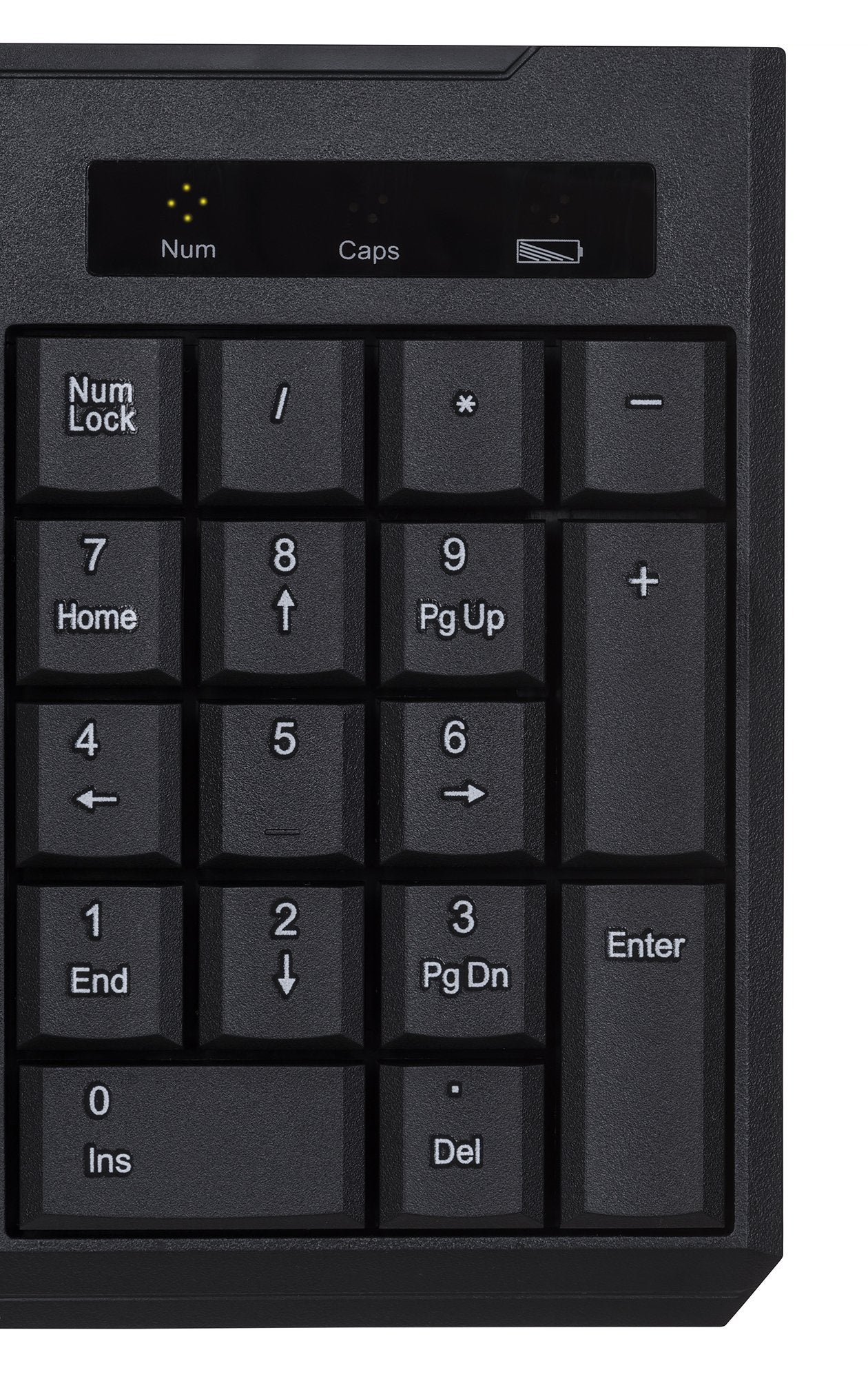 Teclado (Ingles) Inalámbrico Activejet Usb K-3911w