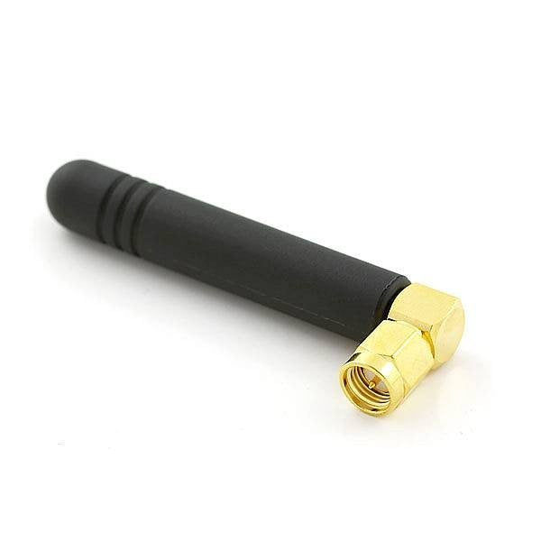 Allnet Antena 2,4 Ghz 2dbi Mummel Mini Omni Indoor R-Sma Negro