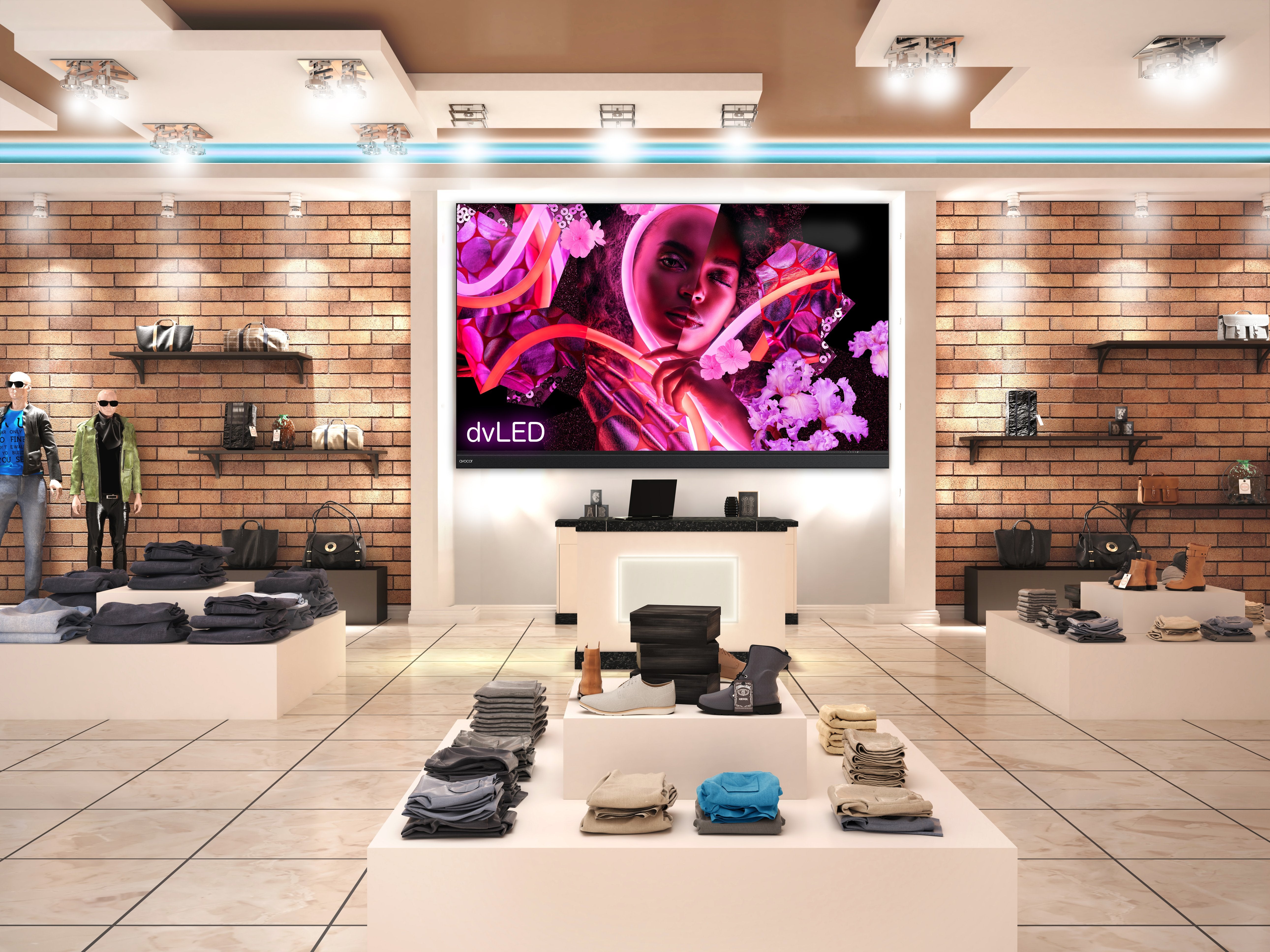 EAN 0858323007905 - Avocor AVX-1380 138 dvLED Display, 16:9 Direct view LED (DVLED) imagen 5