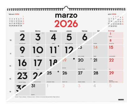 EAN 8422952403265 - Finocam 780020026 calendario imagen 5