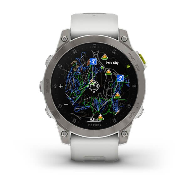 EAN 0753759281083 - Garmin epix Gen 2 3,3 cm (1.3") AMOLED 45 mm Digital 416 x 416 Pixeles Pantalla táctil Blanco Wifi GPS (s imagen 9