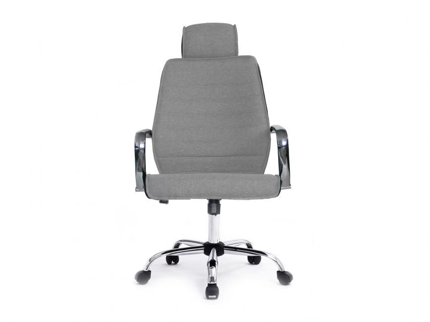 Silla De Oficina Equip Respaldo Medio Color Gris Recubrimiento Pu De Alta Calidaddiseño Ergonomico