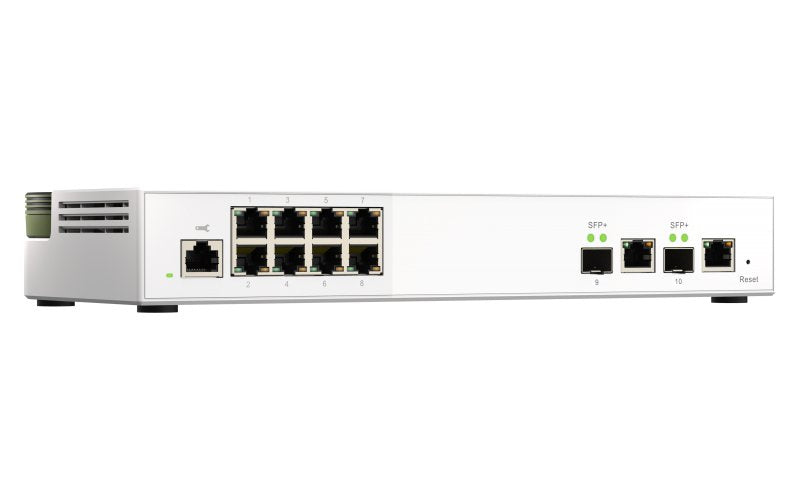EAN 0885022020386 - QNAP QSW-M2108-2C switch Gestionado L2 2.5G Ethernet (100/1000/2500) Gris, Blanco imagen 3