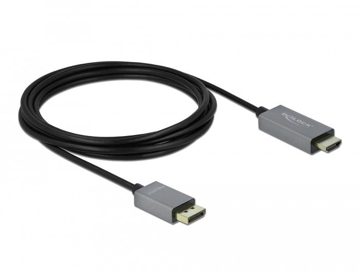 EAN 4043619859306 - DeLOCK 85930 adaptador de cable de vídeo Negro, Gris imagen 1