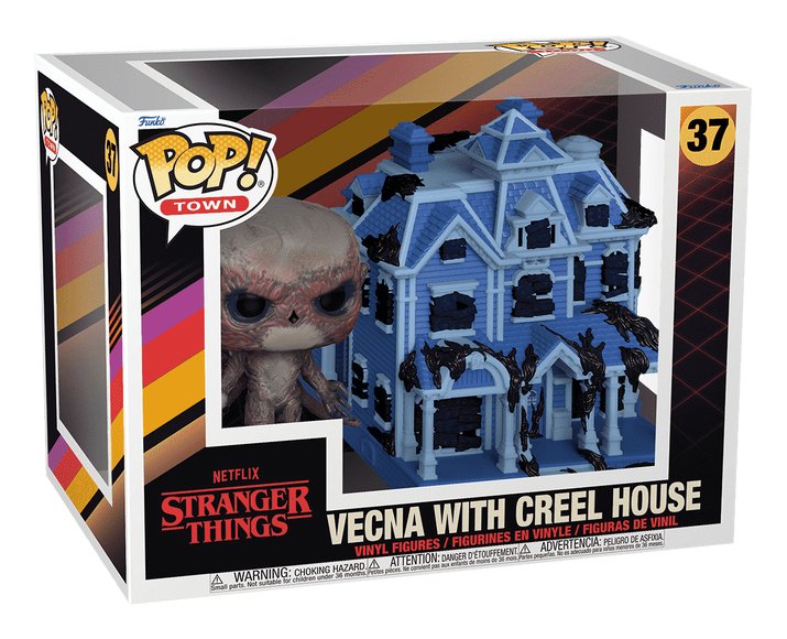 Figura Pop Town Stranger Things Vecna With Creel House