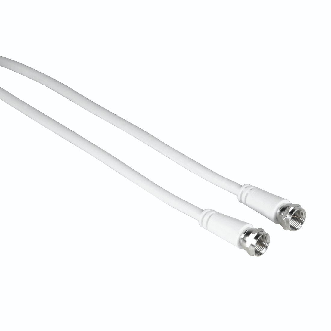 Hama Entry Cable Coaxial De Antena - Longitud 1.5m - Conector F Macho - Doble Blindaje - Apantallamiento 75db -