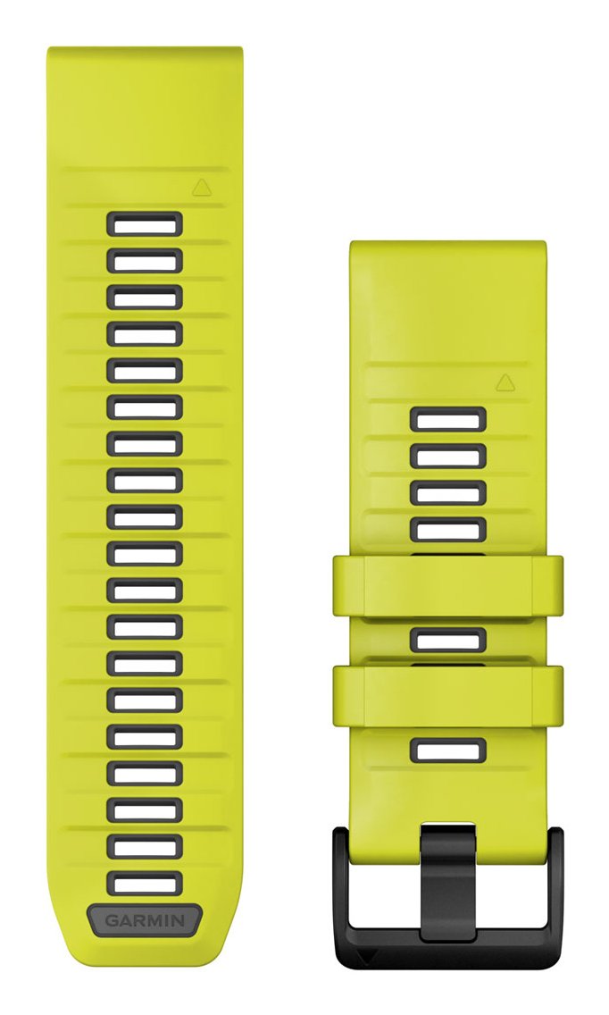 Garmin Ersatzarmband Quickfit 26mm Silikon Amp Amarillo Graphit