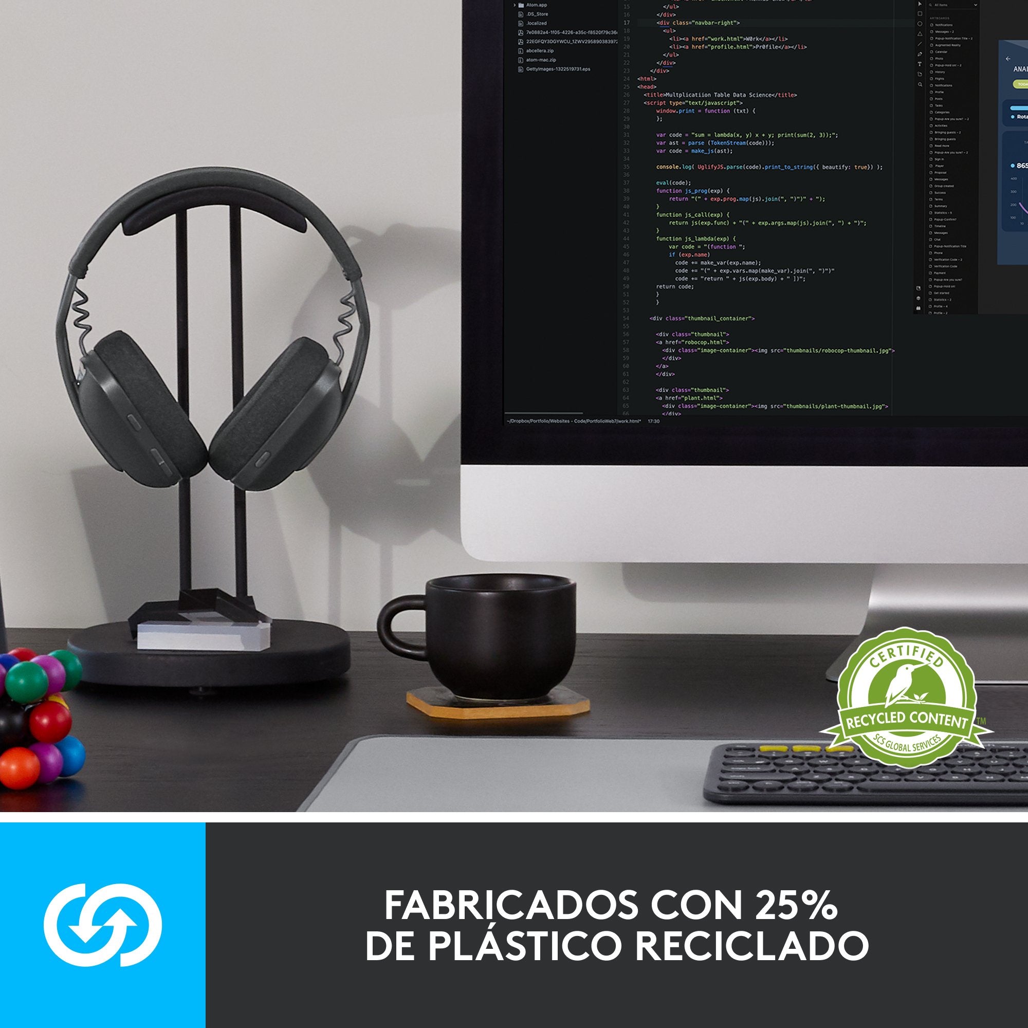 EAN 5099206103917 - Logitech 981-001213 auricular y casco Auriculares Inalámbrico Diadema Llamadas/Música Bluetooth Grafito imagen 17