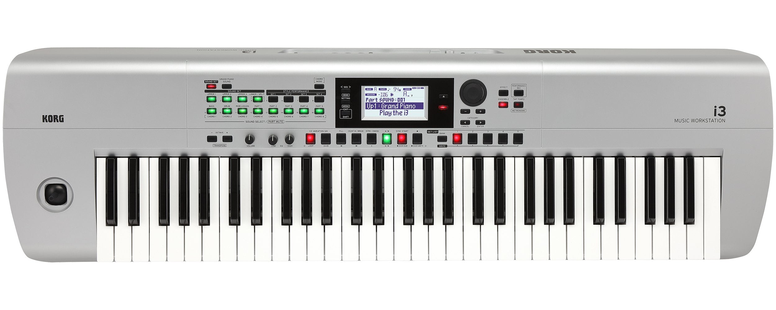 EAN 4959112198647 - Korg i3 teclado MIDI 61 llaves USB Plata imagen 1