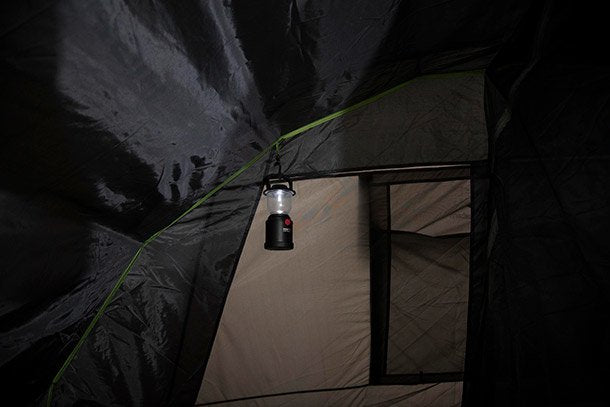 High Peak Bozen 6.0 Verde, Gris, Blanco Tienda Tipo Túnel
