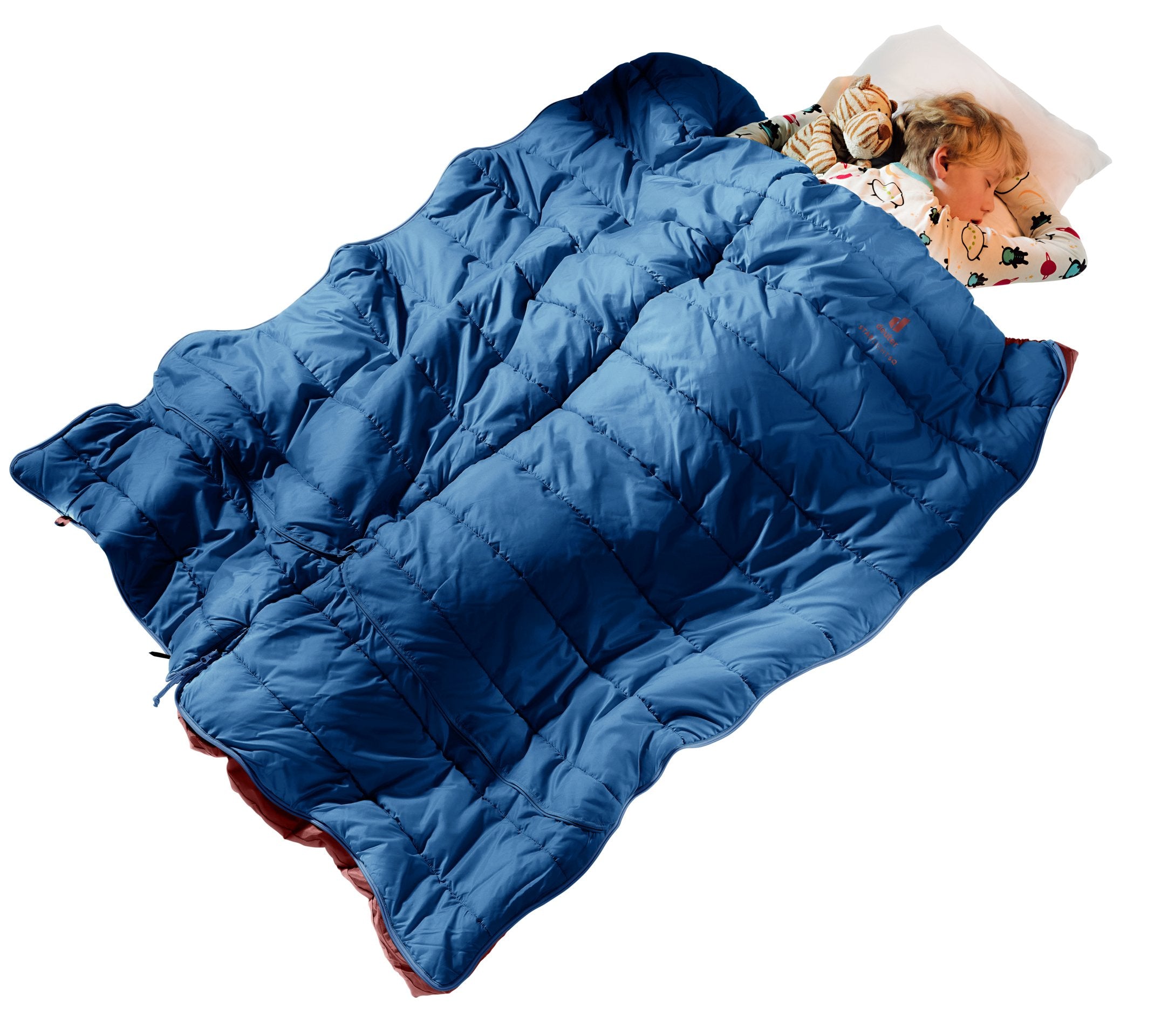 EAN 4046051175201 - Deuter Starlight SQ Niños Saco de dormir rectangular Polietersulfona (PES) Azul oscuro imagen 3